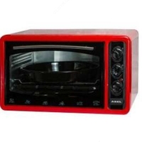 Духовая печь ASEL красная