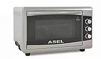 Духовая печь ASEL серая