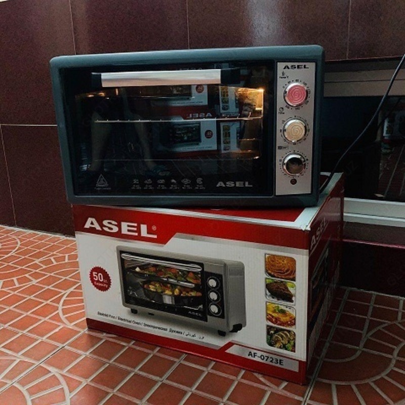  Духовая печь ASEL серая - 