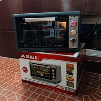  Духовая печь ASEL серая - 