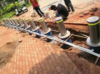 Anti-ram Avtomatik to'xtash joyi Bollard Chakana savdo