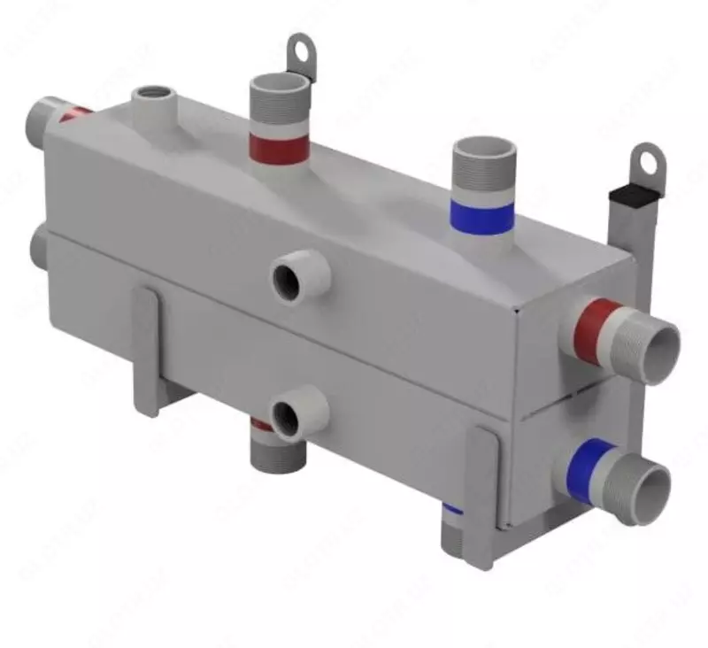 Distribyutori 3-kontur kollektori gidravlika bilan