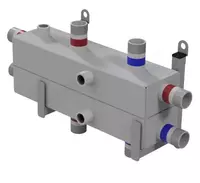 Distribyutori 3-kontur kollektori gidravlika bilan