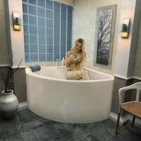  Triton Sindi akril burchagidagi chomilish (Rossiya) Vannalar