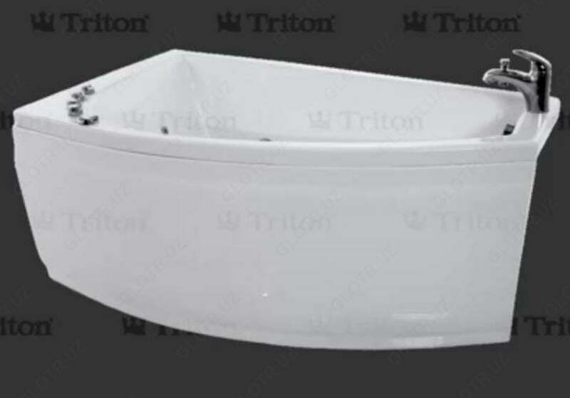 Асимметричная акриловая ванна Triton "Бэлла" (Россия) (левая