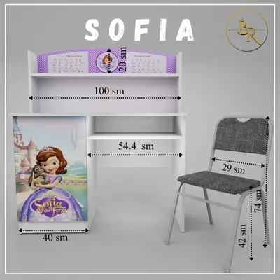 детская парта - SAFIA THE FIRST - 1 300 000 сум / шт