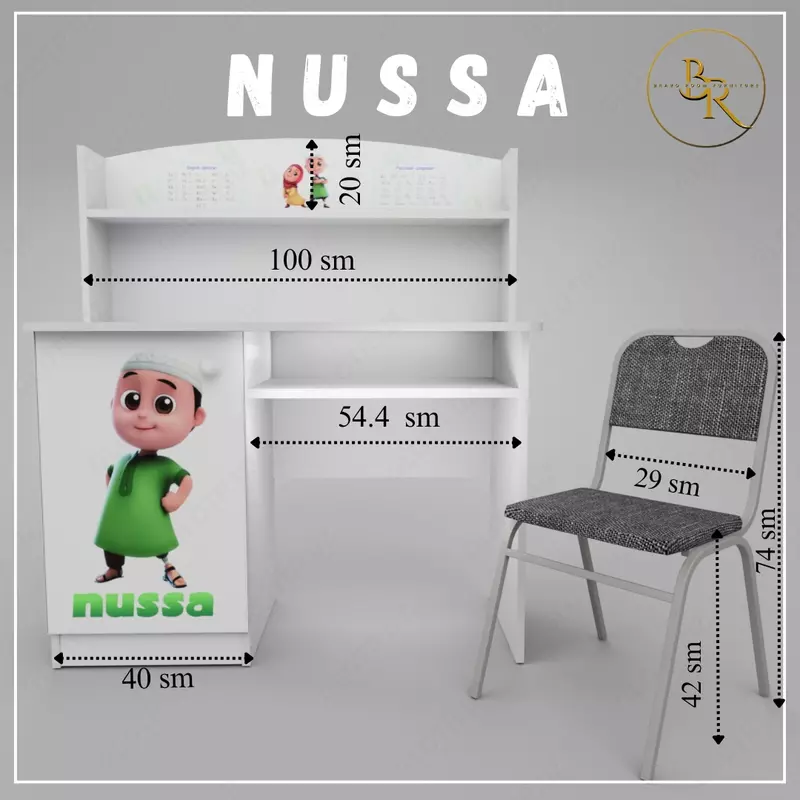 Детская парта- NUSSA - 1 300 000 сум