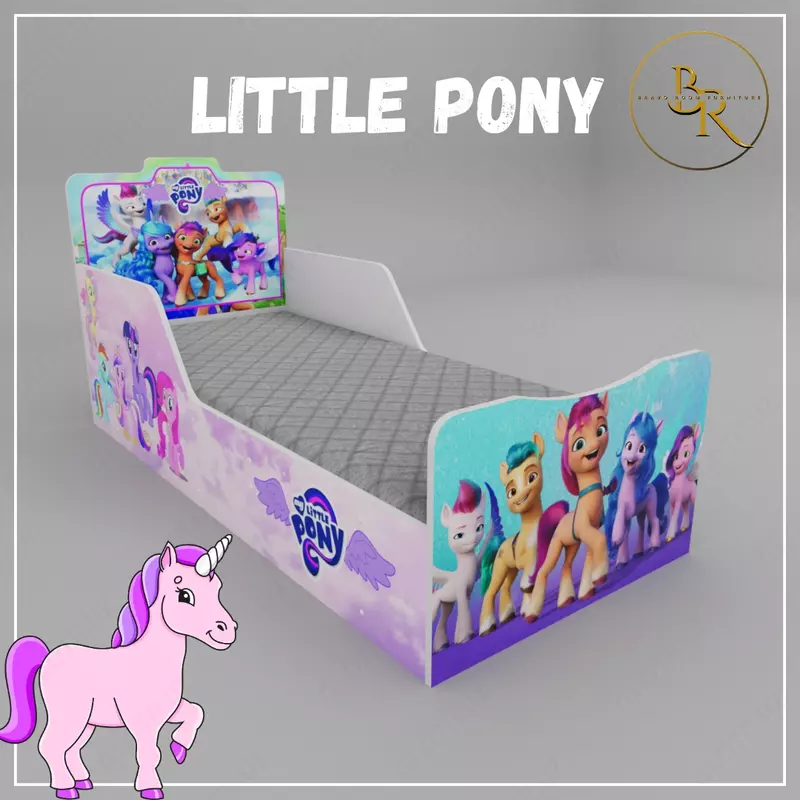 Детская кравать-LITTLE PONY