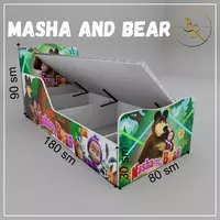 Детская кравать-MASHA and BEAR - 1 700 000 сум