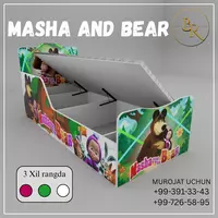 1 700 000 сум Детская кравать-MASHA and BEAR