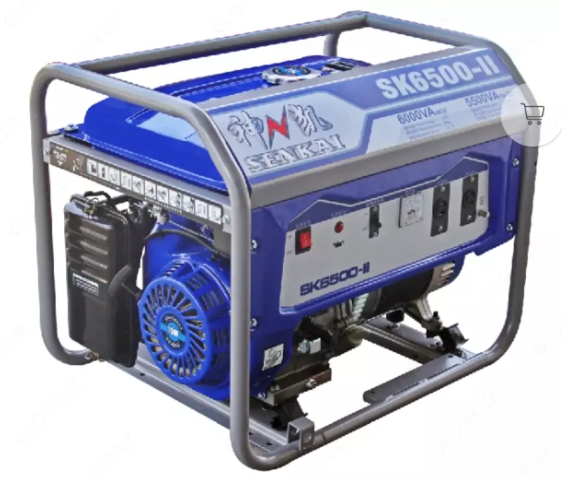 Бензиновый электрогенератор SENKAI 6500Е-II