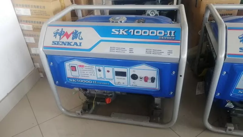SENKAI 10000-II benzinli elektr generatori - 9 529 904 so'm