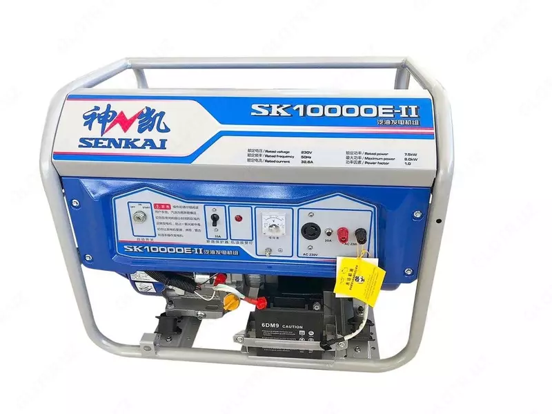 Бензиновый электрогенератор SENKAI 10000Е-II