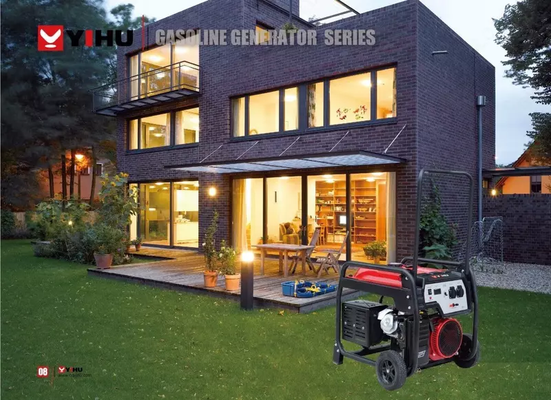 Benzinli generator YIHU EF power 11 kVt "HUA SHANG GUO JI" MChJ XK