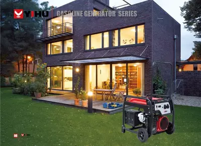 Benzinli generator YIHU EF power 11 kVt "HUA SHANG GUO JI" MChJ XK