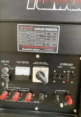 RWD 18000e benzin generatori Chakana savdo