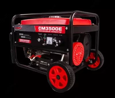 Benzin generatori 3 kVt "Cameo" CM3500E (shovqinli) - 3 633 275.9 so'm / dona