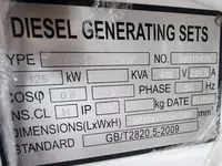  Dizelniy generator 125kw Yihua Genset dizelniy generator - 