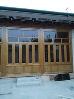 Окна деревянные на веранду арт 02 - по запросу