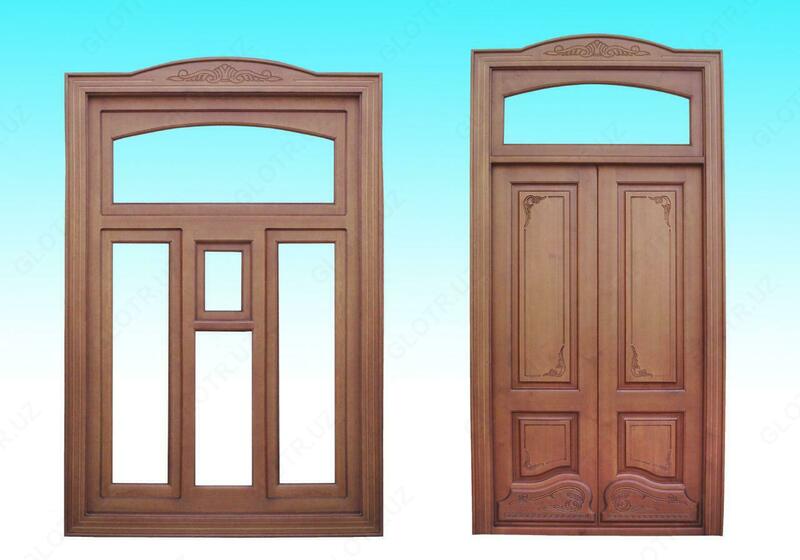 Двери из натурального дерева арт 007 - по запросу