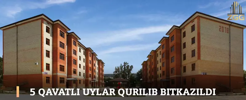 Строительство жилых и нежилых объектов в городе Навои