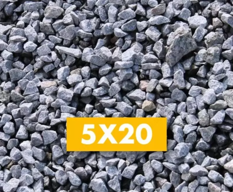   Maydalangan tosh 5×20