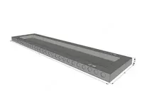  Плита ребристая 2ПВ 12-3А III в (25А III) Только в розницу