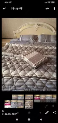 Bambuk Saten choyshab to'plami 2 sp.