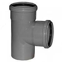 Канализационные трубы тройник 100/100