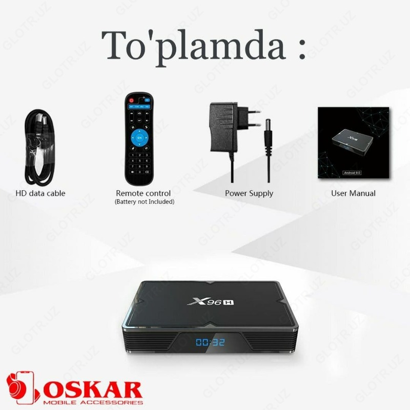  #Tv Box X96H - 