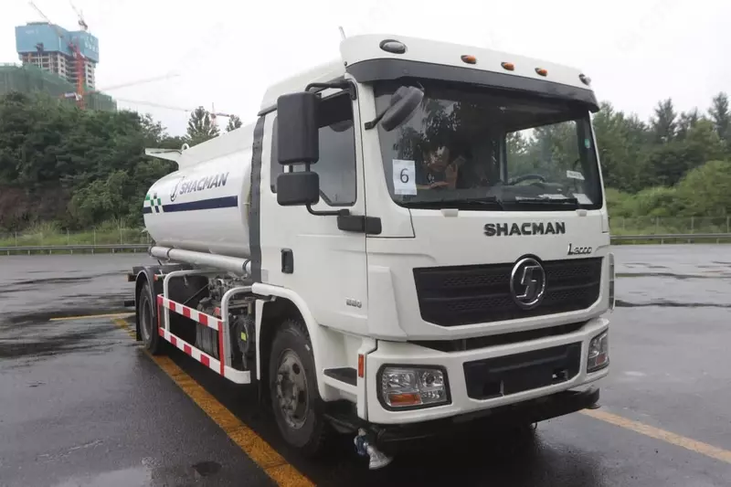 SHACMAN L3000 benzinli yuk mashinasi 12 m / kub
