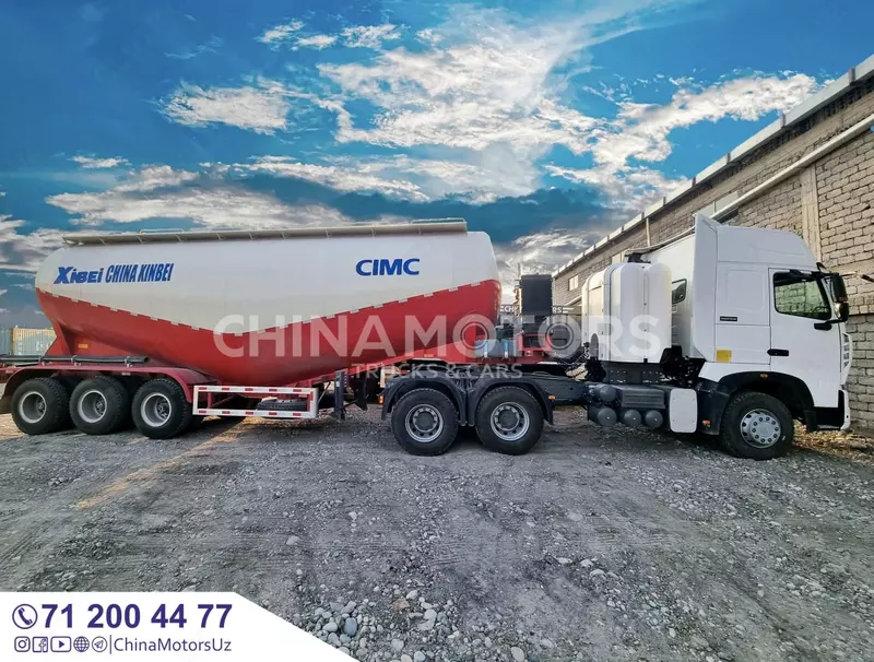 Полуприцеп A7+цементовоз