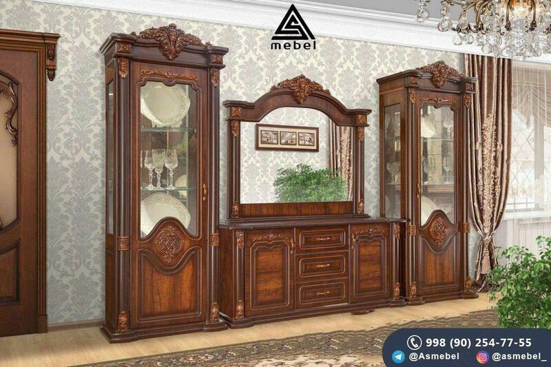 O'rnatilgan yashash xonasi mebellari