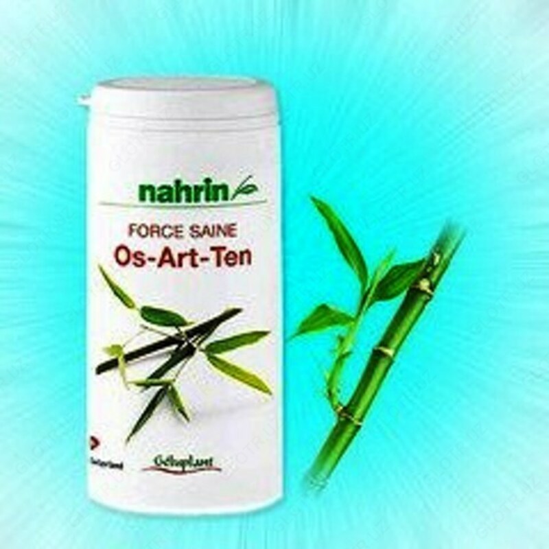 Bog'lamlar va suyaklarni mustahkamlash uchun OsArTen kapsulalari Shveytsariyaning Nahrin