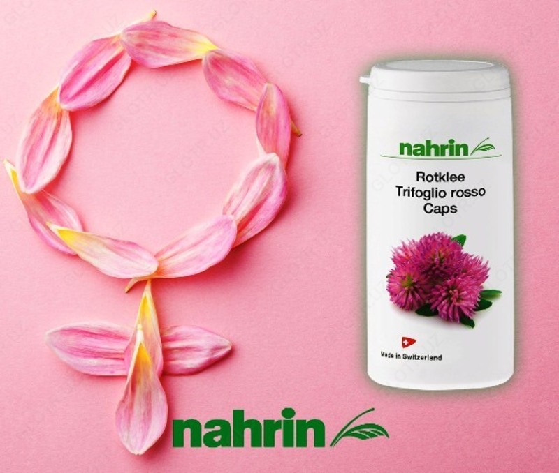 Kapsulalar Red Clover menopozda Shveytsariya Nahrin