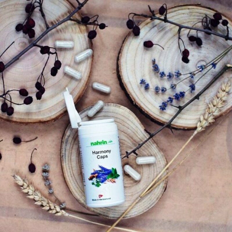 425 250 so'm Harmony Plus kapsulalari menopauza va stress uchun Shveytsariya Nahrin