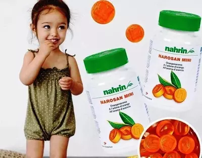 Наросан мини со вкусом апельсина Swiss Nahrin, Швейцария