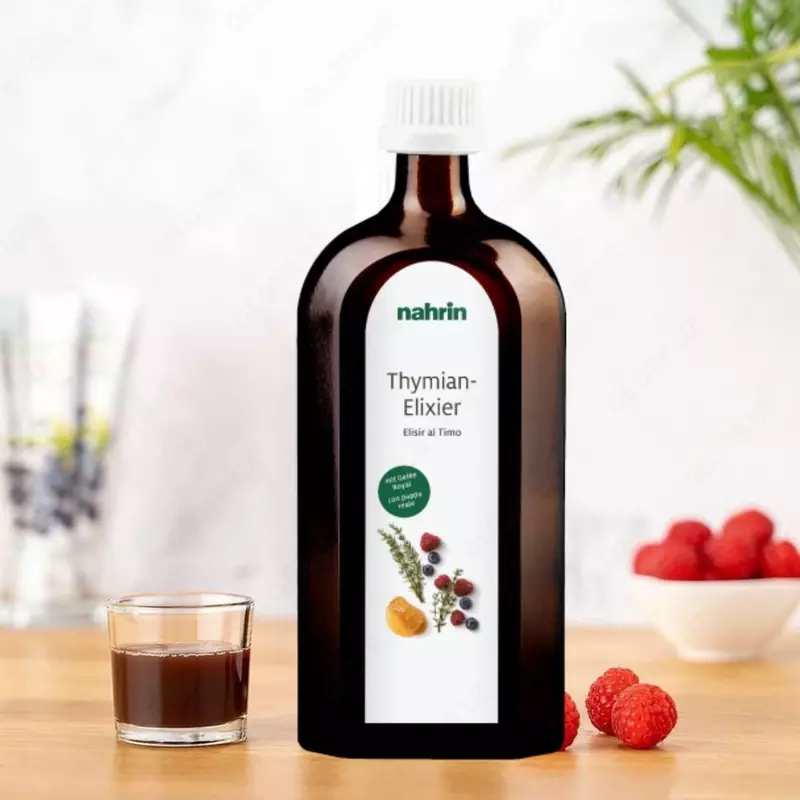  Эликсир «Тимьян» от кашля и паразитов Swiss Nahrin  Швейцария - Swiss Nahrin Швейцария