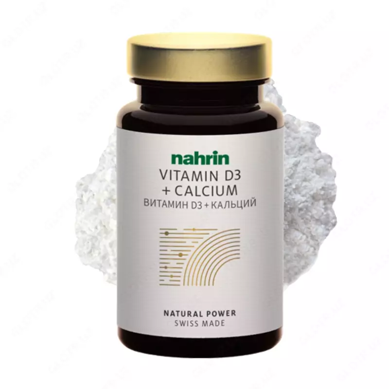 D3 vitamini + kaltsiy kapsulalari