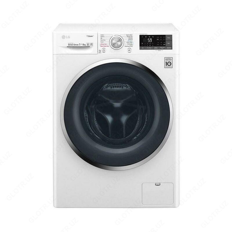 LG F2J7HG2W kir yuvish mashinasi 7kg bug '+ quritish STEAM