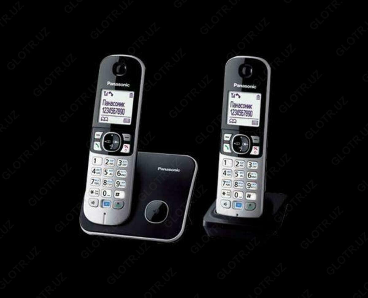 Pадиотелефон Panasonic KX-TG6812RU, цена 861 000 сум от TECHNOHOUSE, купить  в Ташкенте, Узбекистан - фото и отзывы на Glotr.uz