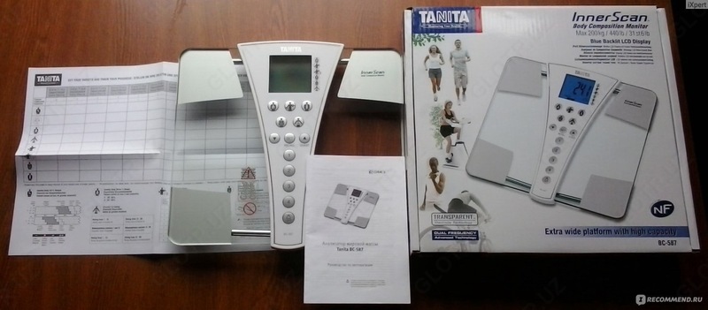 Tanita BC-587 tanasi tarkibini analizatorlari - 2 200 000 so'm