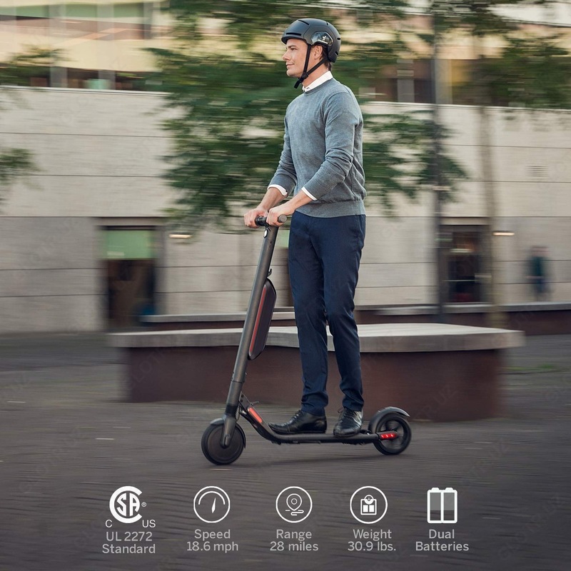 Segway Kickscooter ES4 tomonidan ishlab chiqarilgan Electra scooter Ninebot