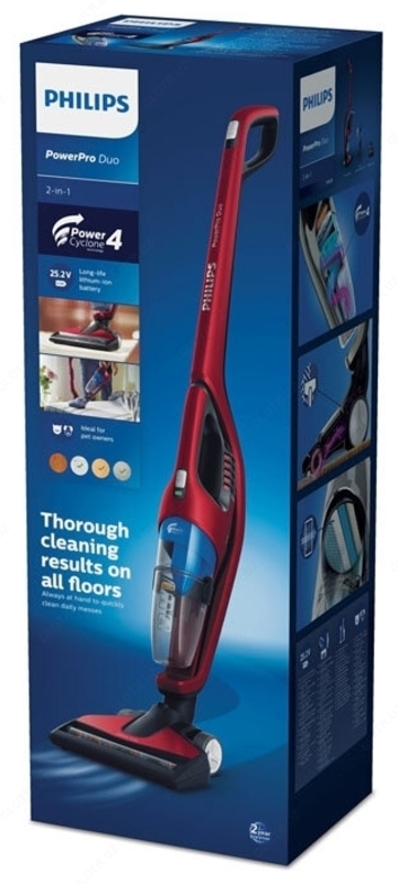 Changyutgich simsiz 2 ta 1 Philips PowerPro Duo FC6172