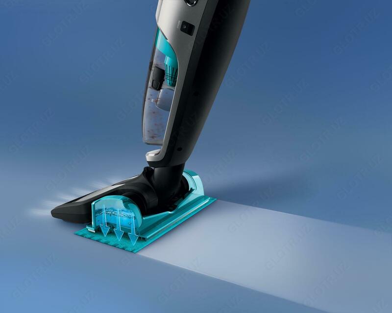  TECHNOHOUSE - Беспроводной пылесос для сухой и влажной уборки Philips PowerPro Aqua FC6408