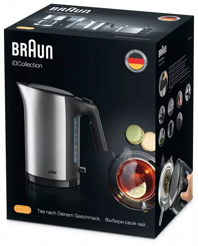 Чайник электрический BRAUN WK5100BK/WH
