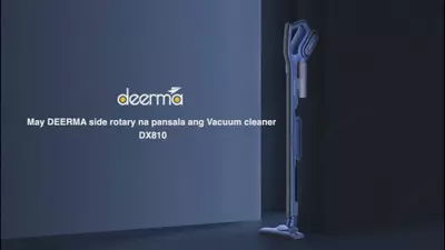 Ручной пылесос DEERMA DX810 с фильтром HEPA Сильная мощность всасывания