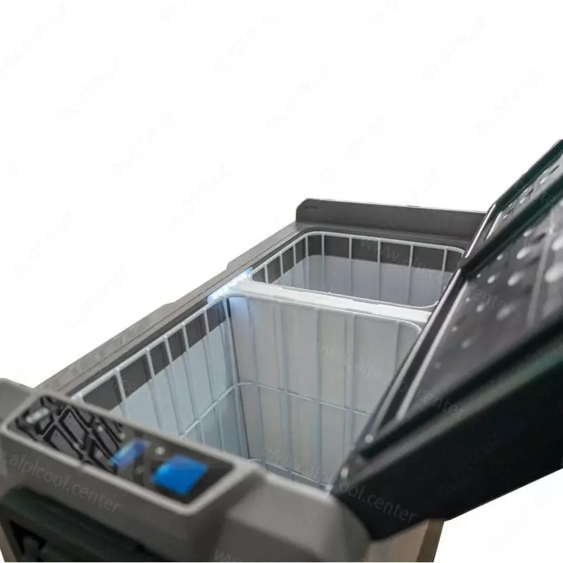 avtomobil muzlatgichi Alpicool T36 (36L). Ikki kamerali