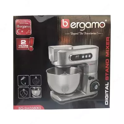 Планетарный миксер BERGAMO BG-SM3580KS