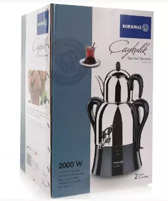 Электрический самовар 3 л KORKMAZ A341-04
